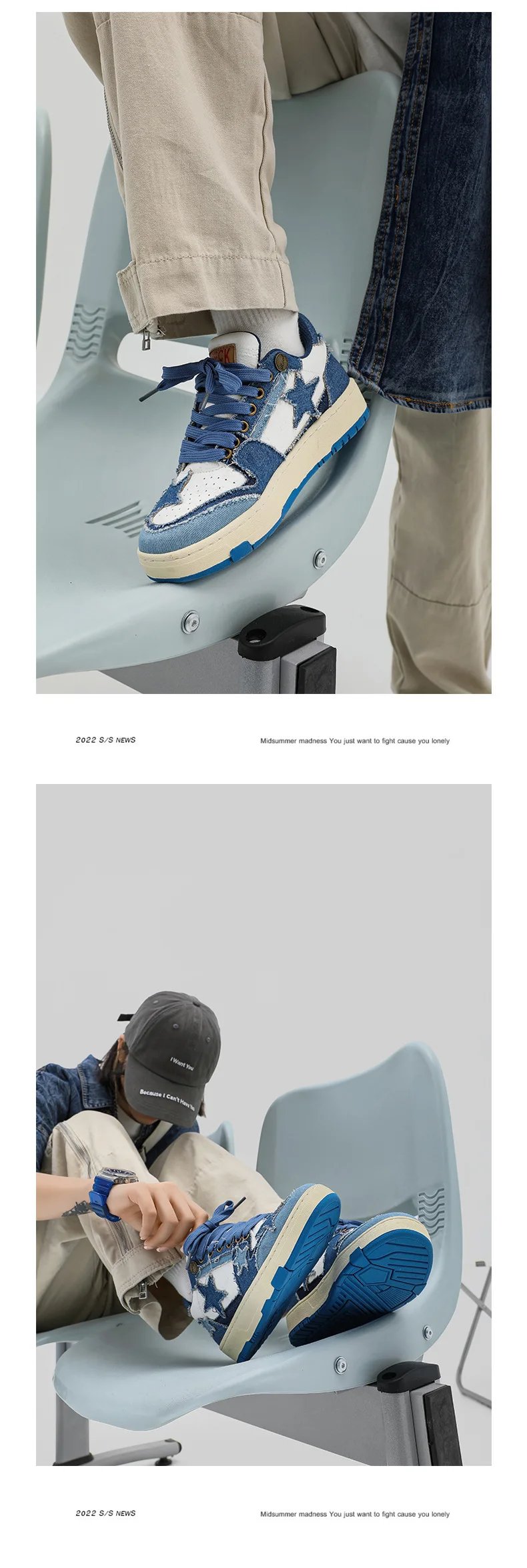 Women Shoes For Men Tennis Retro Y2K Star Punk Hip-hop Skateboard Shoes Fashion Male Sneakers Couples Outdoor Sports Casual Shoe