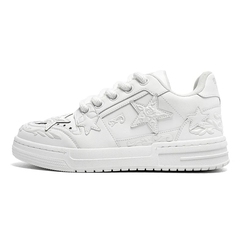 Women Shoes For Men Tennis Retro Y2K Star Punk Hip-hop Skateboard Shoes Fashion Male Sneakers Couples Outdoor Sports Casual Shoe