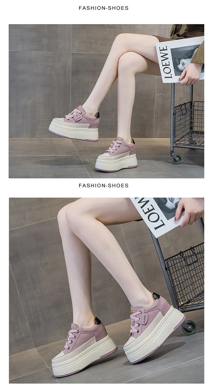 Fujin 9cm Cow Suede Genuine Leather Women Vulcanized Shoes Platform Wedge Skate Boarding High Brand Heels Casual Summer Shoes Fujin 9cm Cow Suede Genuine Leather Women Vulcanized Shoes Platform Wedge Skate Boarding High Brand Heels Casual Summer Shoes