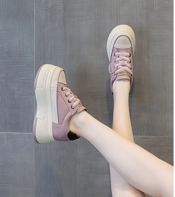 Fujin 9cm Cow Suede Genuine Leather Women Vulcanized Shoes Platform Wedge Skate Boarding High Brand Heels Casual Summer Shoes Fujin 9cm Cow Suede Genuine Leather Women Vulcanized Shoes Platform Wedge Skate Boarding High Brand Heels Casual Summer Shoes