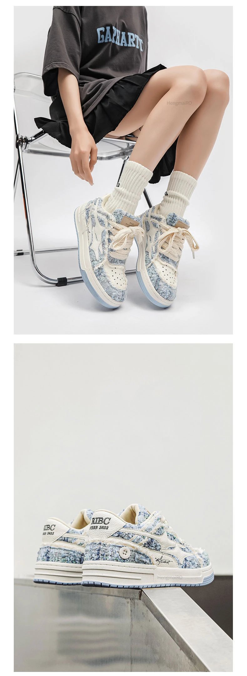 Women Shoes For Men Tennis Retro Fashion Y2K Star Skateboard Shoes White Leather Male Sneakers Couple Outdoor Sport Casual Shoes