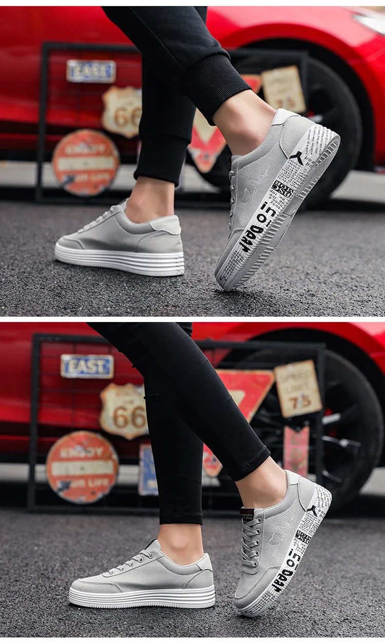 Sneakers Women's Heart Embroidery Lace-up Platform Women Vulcanized Shoes Sneakers Casual Shoes Graffiti Flat Zapatos Hombe