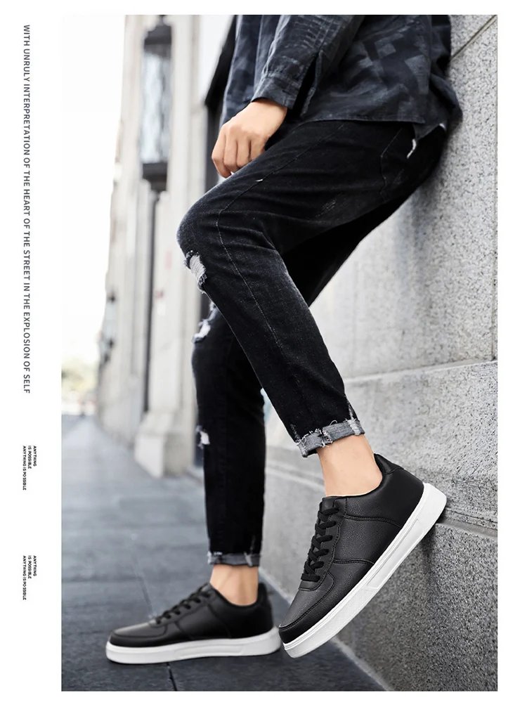 Classic White Sneakers for Men Women Comfort Leather Sneakers Skateboarding Sports Shoes Big Size 47 Men Trainers Basket Homme