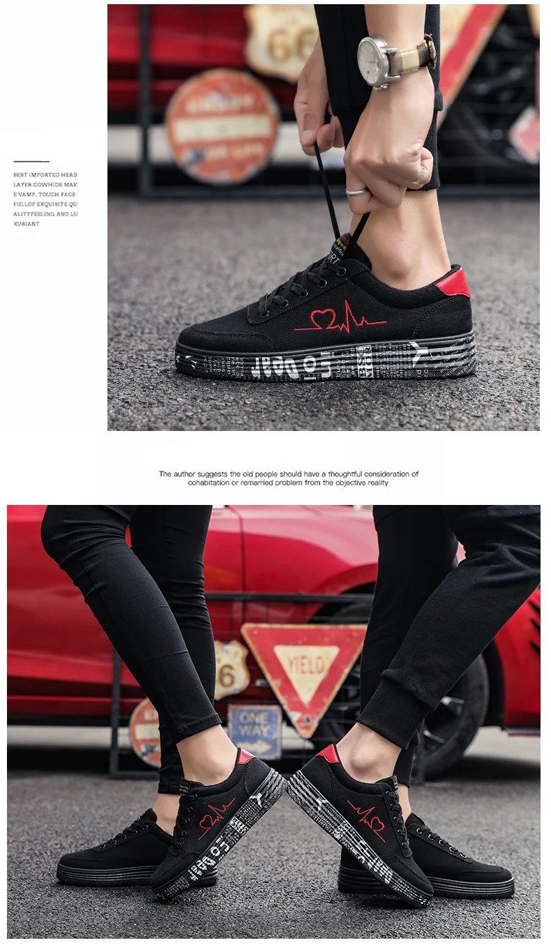 Red High Top Sneakers Women Shoes 2024 Spring Canvas Running Women's Casual Sport Shoes Man Graffiti basket femme Big Size 35-44