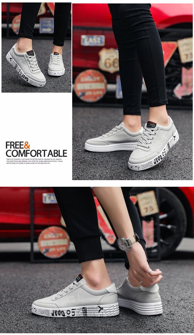 Red High Top Sneakers Women Shoes 2024 Spring Canvas Running Women's Casual Sport Shoes Man Graffiti basket femme Big Size 35-44