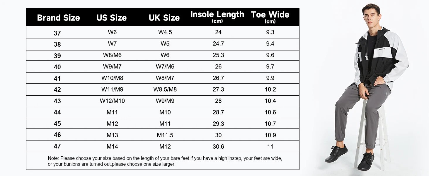 Wide Barefoot Leather Shoes for Unisex Minimalist Zero Drop Shoes Fashion Sneakers