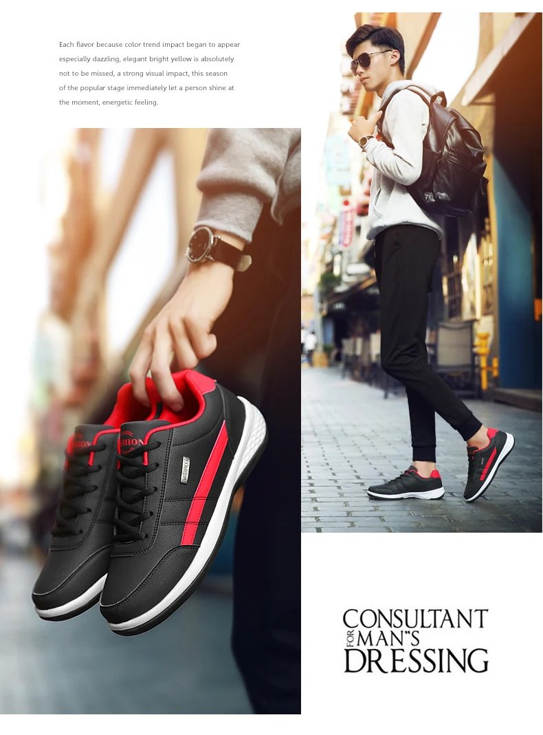 Pu Leather Men Shoes Sneakers Trend Casual Breathable Leisure Male Sneakers Non-Slip Footwear Vulcanized Shoes Tenis Masculino Pu Leather Men Shoes Sneakers Trend Casual Breathable Leisure Male Sneakers Non-Slip Footwear Vulcanized Shoes Tenis Masculino