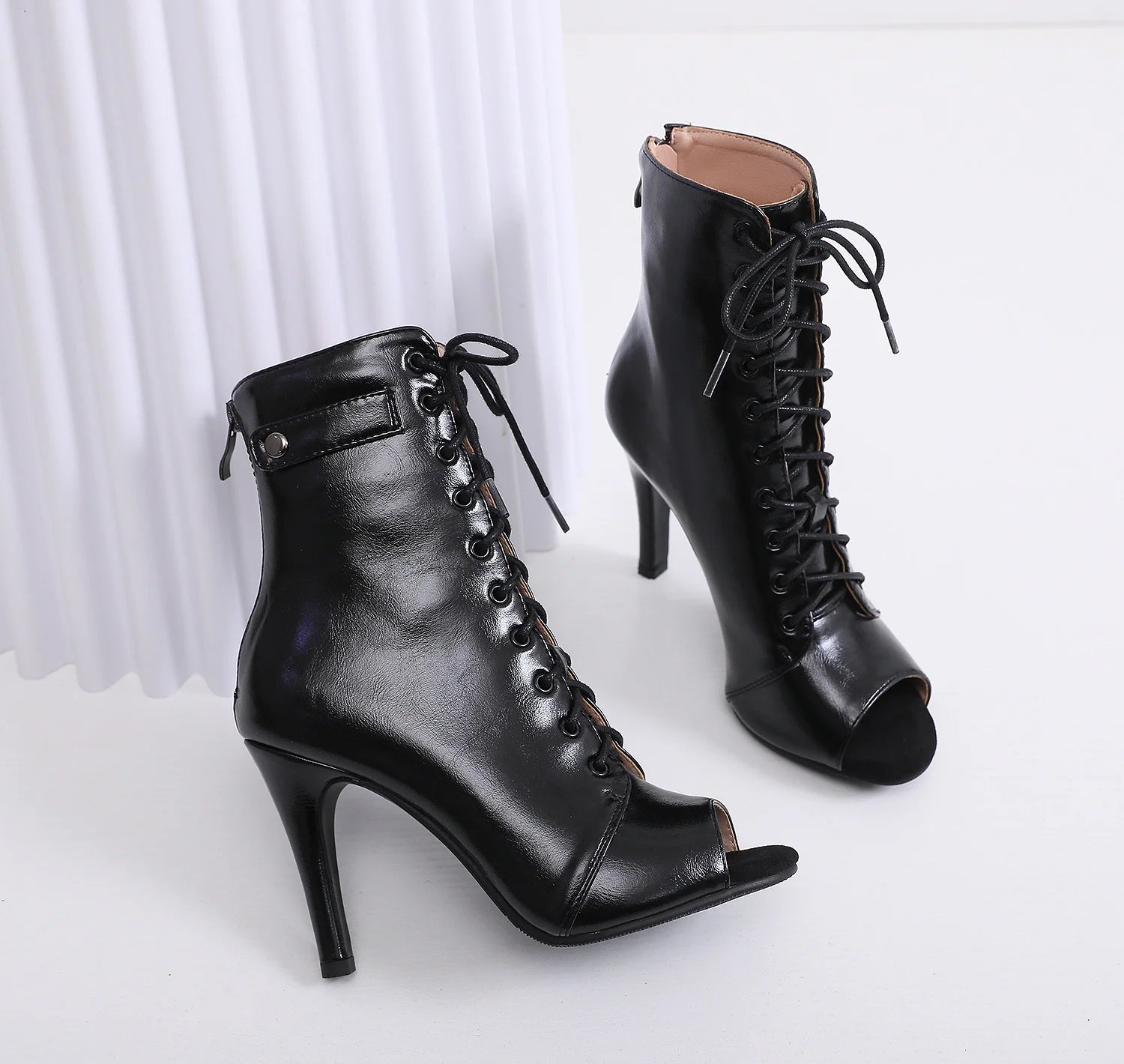 Women's 2024 Brand Party Boots Women's Sexy stilettos High Heels Footwear Women Latin dance heels shoes Latin 2020 For Ballroom