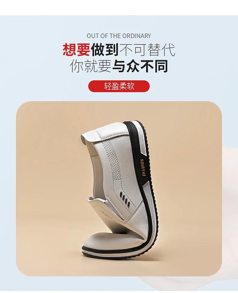 Brand Leather Shoes for Men Designer Loafers High Quality Adult Moccasins Men Driving Shoes Male Footwear Men's Formal Shoes