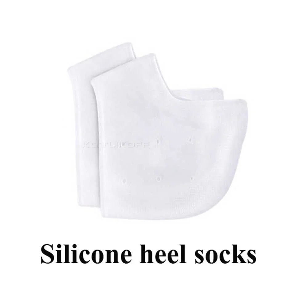 Silicone Invisible Inner Height Insoles Lifting Increase Socks Outdoor Foot Protection Pad Men Women Heel Cushion Hidden Insoles