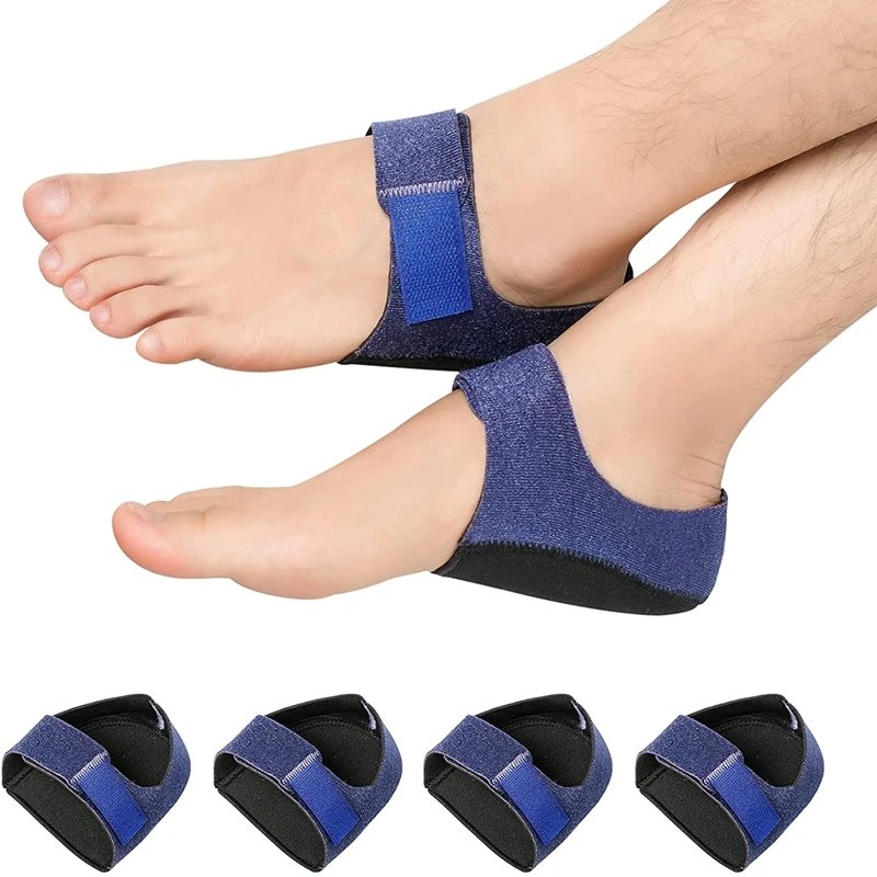 Gel Heel Cushion Feet Care Socks Heel Cups Pads Repair Skin Care Heel Cover Pain Relief for Plantar Fasciitis Protectors Sleeves
