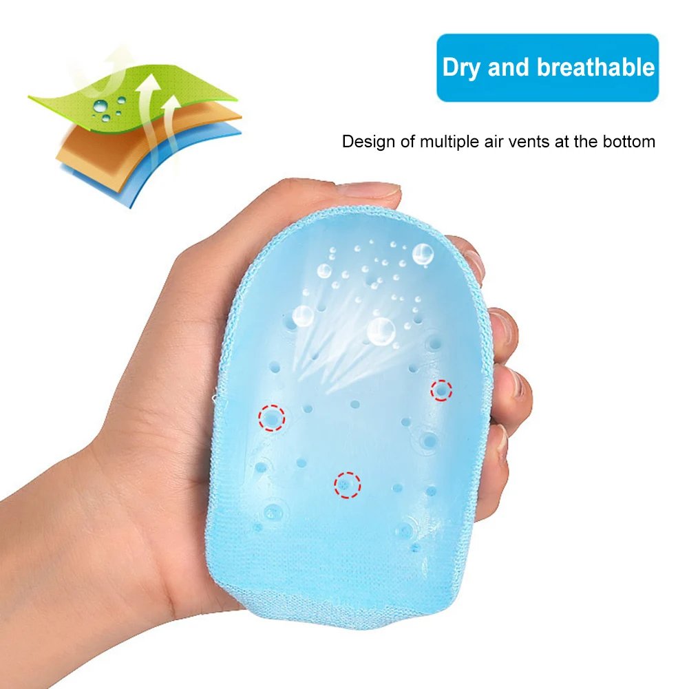 Thickened Height Max Socks Sports 2.5/3.5cm Half Invisible Height Increase Insole Anti-slip Invisible Heel Lift Shoe Accessories