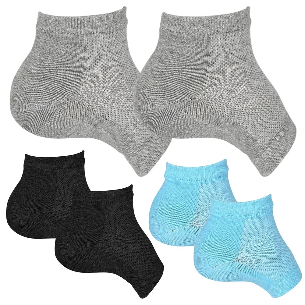 Thickened Height Max Socks Sports 2.5/3.5cm Half Invisible Height Increase Insole Anti-slip Invisible Heel Lift Shoe Accessories