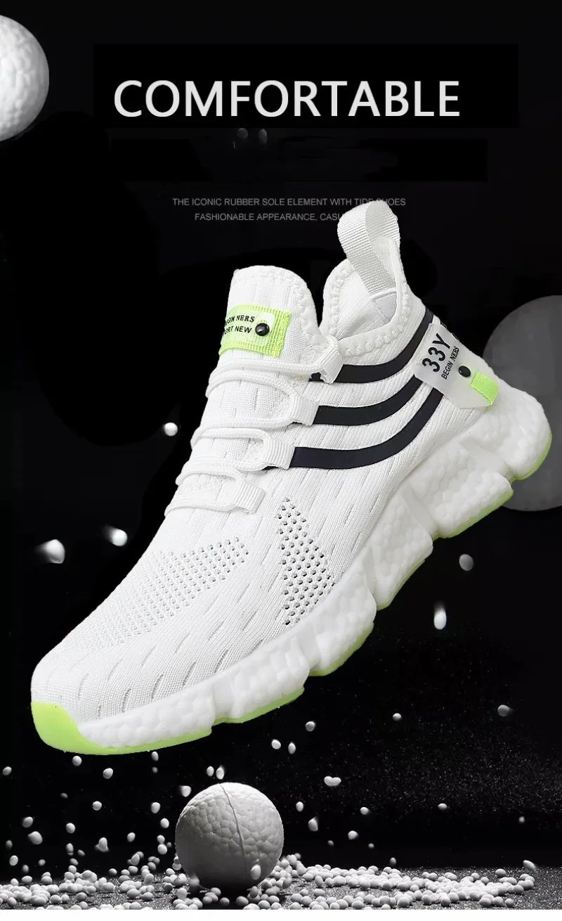 Men Sneakers Breathable Classic Casual Shoes Man Tennis Sneakers 2024 New in Outdoor Comfortable Mesh Men Shoes Tenis Masculino