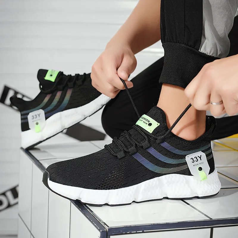 Men Shoes Sneakers Breathable Comfortable Casual Running Shoes Luxury Tenis Sneaker Male Footwear 2024 Summer Men Tennis Shoes