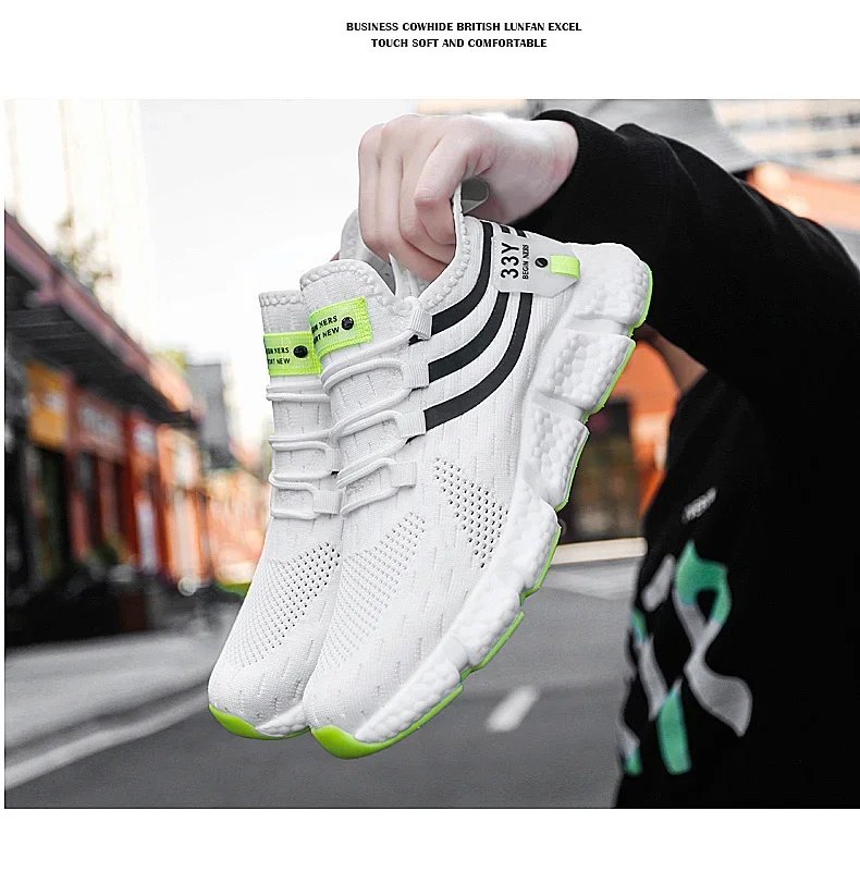 Men Shoes Sneakers Breathable Comfortable Casual Running Shoes Luxury Tenis Sneaker Male Footwear 2024 Summer Men Tennis Shoes