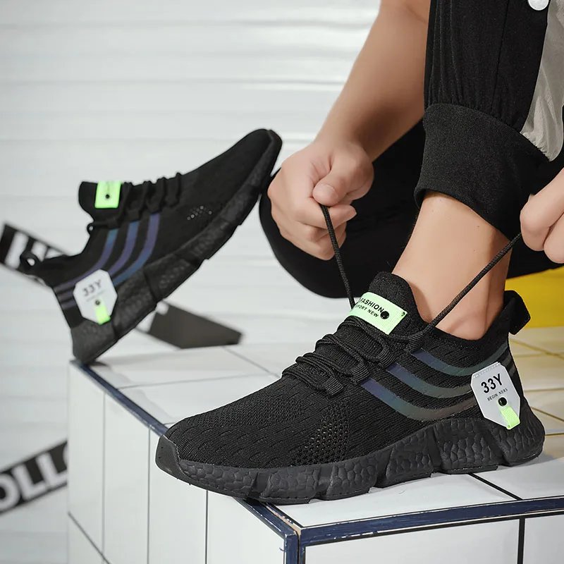 Men Shoes Sneakers Breathable Comfortable Casual Running Shoes Luxury Tenis Sneaker Male Footwear 2024 Summer Men Tennis Shoes