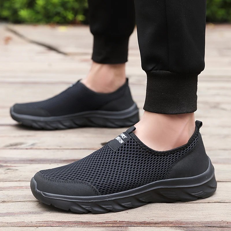 2023 Lightweight Men Casual Shoes Breathable Slip on Male Casual Sneakers Anti-slip Men's Flats Outdoor Walking Shoes Size 39-47 2023 Lightweight Men Casual Shoes Breathable Slip on Male Casual Sneakers Anti-slip Men's Flats Outdoor Walking Shoes Size 39-47