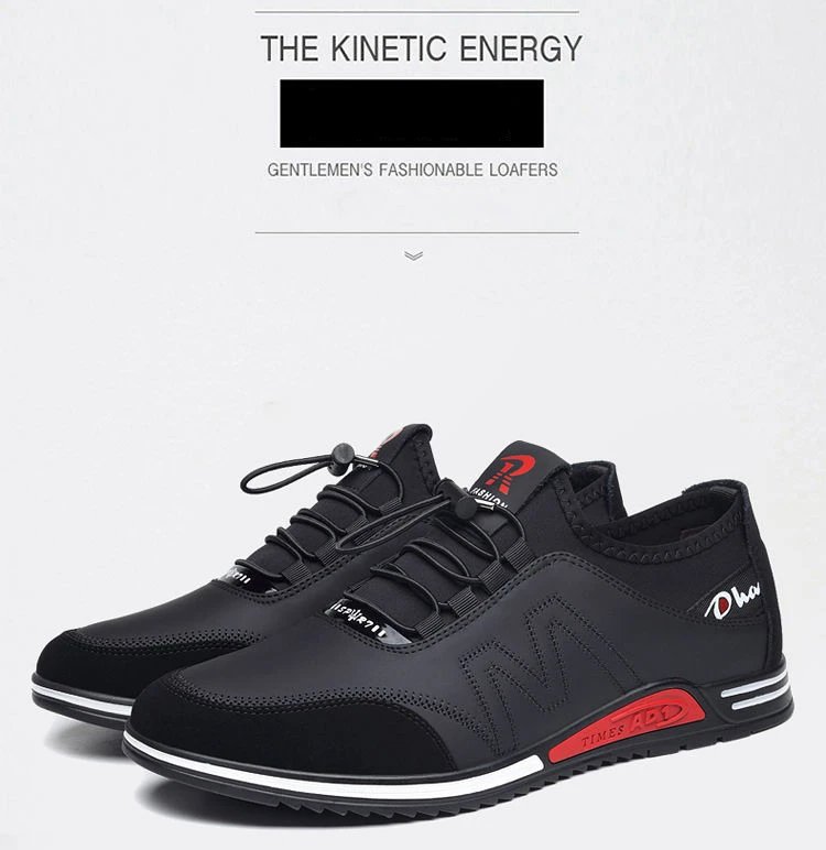 New Fashion Men's Shoes Concise Soft Soled Men Casual Shoes Breathable Lace-Up Bottom Light Sneakers Male 2023 Tenis Masculino