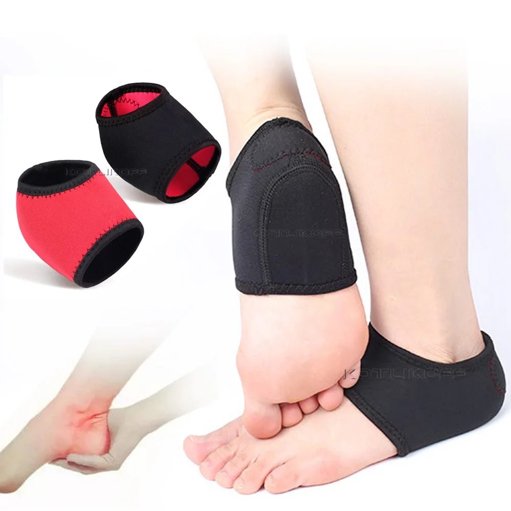 Plantar Fasciitis Heel Socks Anti-Crack Elastic Cloth For Achilles Tendonitis Calluses Spurs Cracked Feet Pain Relief Heel Pads