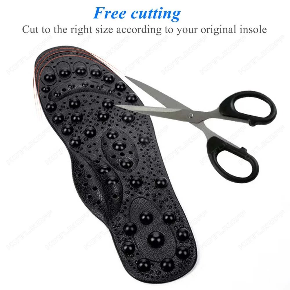 Magnetic Therapy Massage Insoles For Shoes Foot Acupressure Enhanced Magnetic Insole Point Therapy Feet Body Detox Insert Pads
