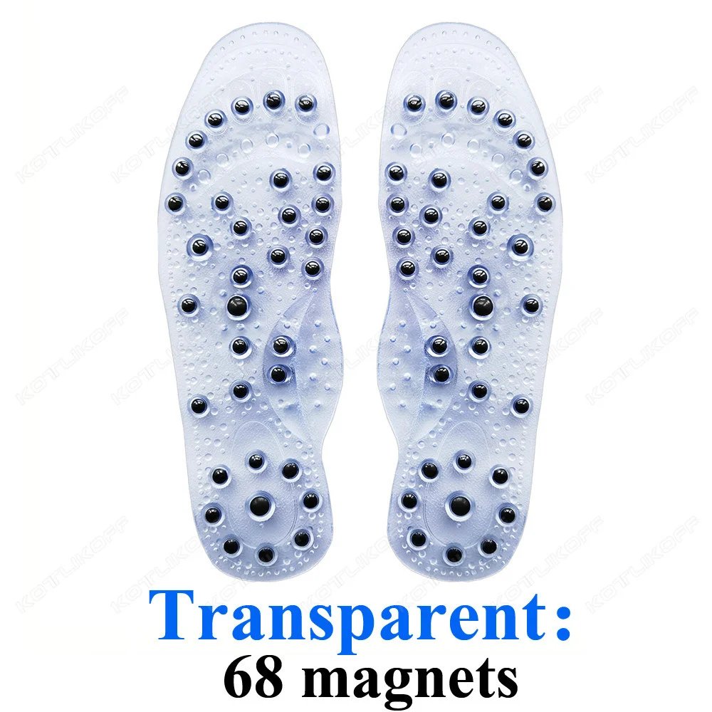 Magnetic Therapy Massage Insoles For Shoes Foot Acupressure Enhanced Magnetic Insole Point Therapy Feet Body Detox Insert Pads