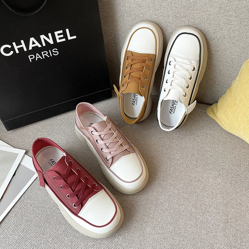 Sneakers Women Flats Platform Walking Shoes 2024 Spring New Brand Designer Lace Up Casual Sport Running Travel Mujer Shoes Sneakers Women Flats Platform Walking Shoes 2024 Spring New Brand Designer Lace Up Casual Sport Running Travel Mujer Shoes