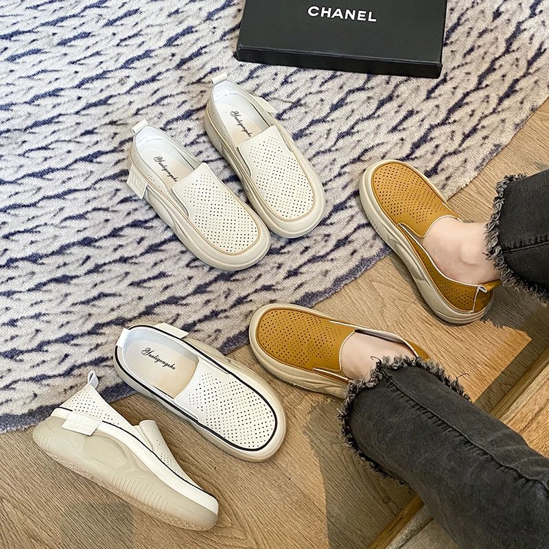 Sneakers Women Flats Platform Walking Shoes 2024 Spring New Brand Designer Lace Up Casual Sport Running Travel Mujer Shoes