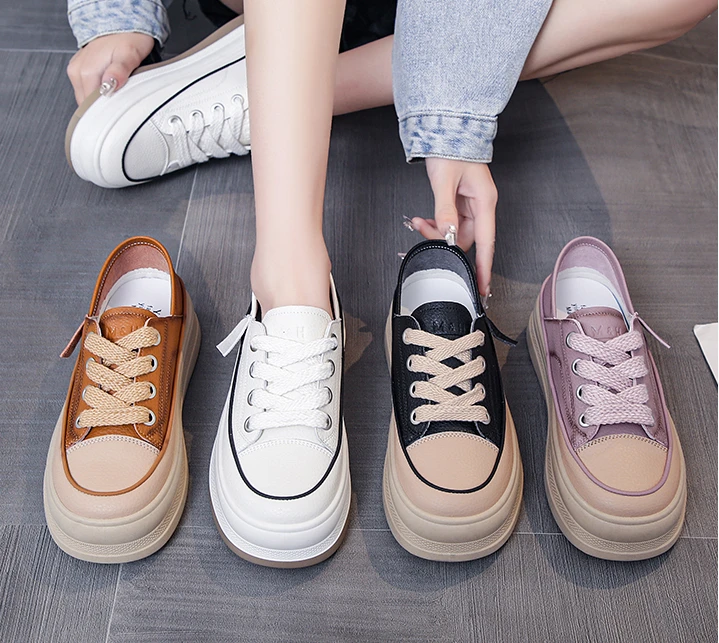 Sneakers Women Flats Platform Walking Shoes 2024 Spring New Brand Designer Lace Up Casual Sport Running Travel Mujer Shoes Sneakers Women Flats Platform Walking Shoes 2024 Spring New Brand Designer Lace Up Casual Sport Running Travel Mujer Shoes