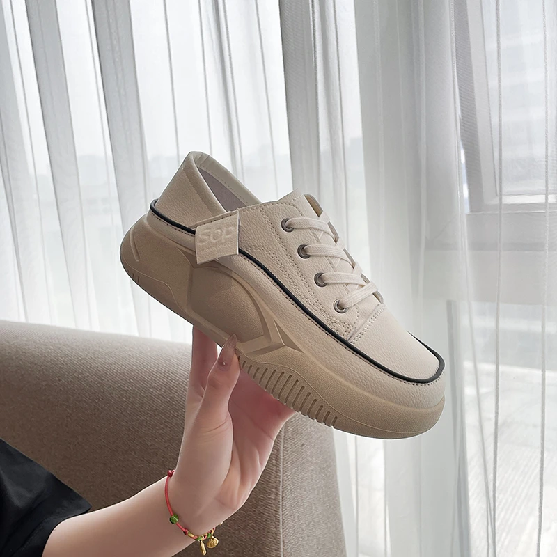 Sneakers Women Flats Platform Walking Shoes 2024 Spring New Brand Designer Lace Up Casual Sport Running Travel Mujer Shoes Sneakers Women Flats Platform Walking Shoes 2024 Spring New Brand Designer Lace Up Casual Sport Running Travel Mujer Shoes