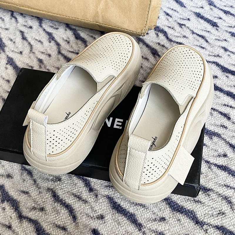 Sneakers Women Flats Platform Walking Shoes 2024 Spring New Brand Designer Lace Up Casual Sport Running Travel Mujer Shoes