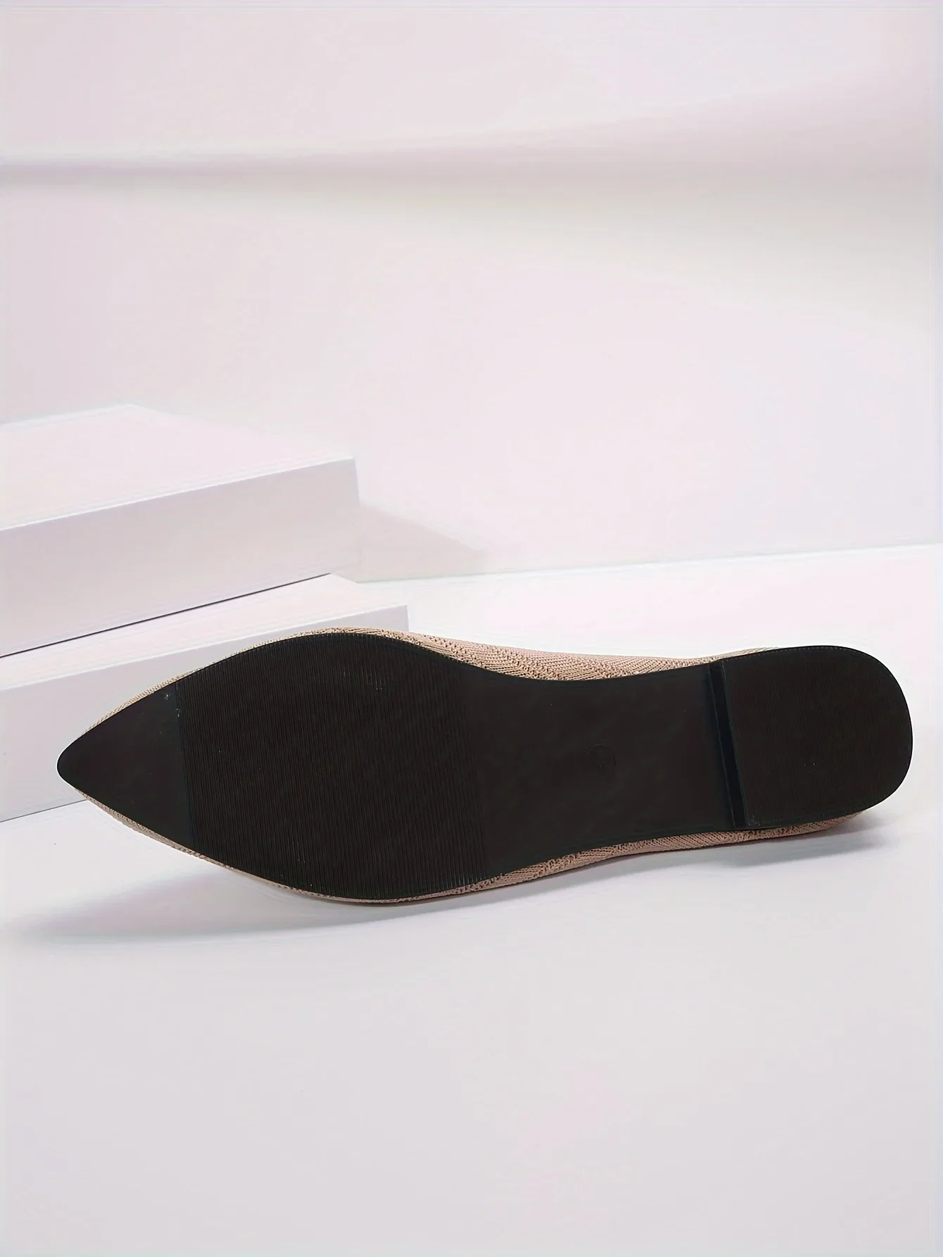 Women's Pointed Toe Flat Shoes Solid Color Knitted Slip on Shoes Casual Breathable Ballet Flats Women Flat Shoes Loafers Women Women's Pointed Toe Flat Shoes Solid Color Knitted Slip on Shoes Casual Breathable Ballet Flats Women Flat Shoes Loafers Women