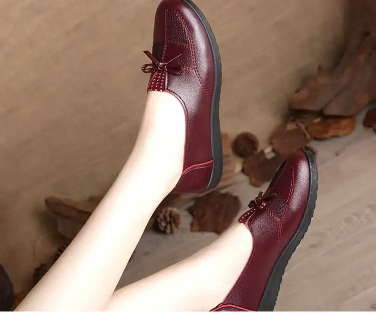 2024 Cheap Shoes Women Leather Flats Female Flats Spring Shoes Classic Women's Loafers Casual Leather Shoes 2024 Cheap Shoes Women Leather Flats Female Flats Spring Shoes Classic Women's Loafers Casual Leather Shoes