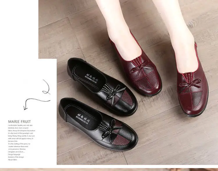2024 Cheap Shoes Women Leather Flats Female Flats Spring Shoes Classic Women's Loafers Casual Leather Shoes 2024 Cheap Shoes Women Leather Flats Female Flats Spring Shoes Classic Women's Loafers Casual Leather Shoes