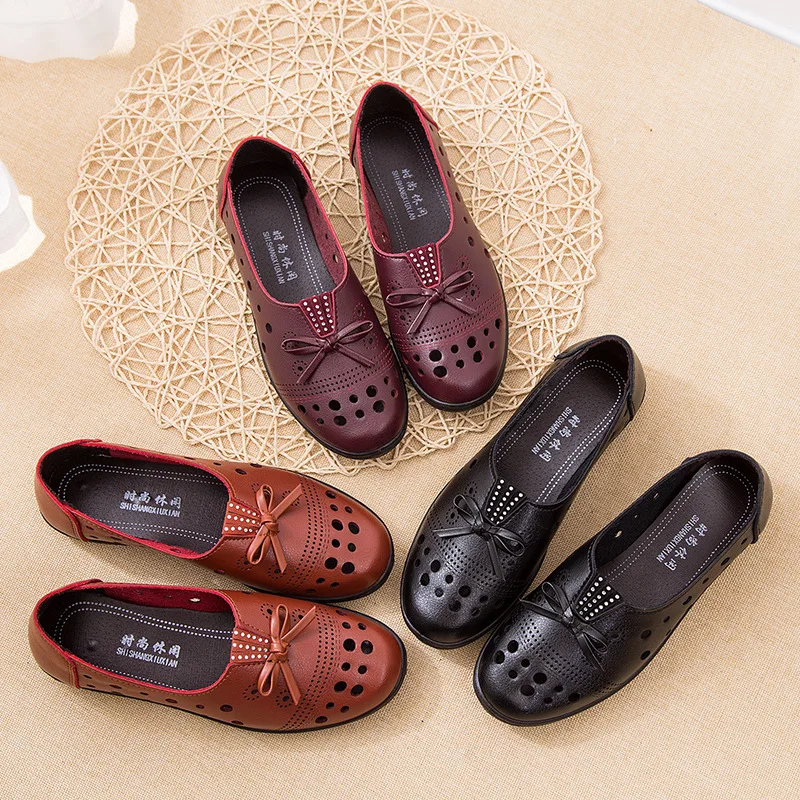 2024 Cheap Shoes Women Leather Flats Female Flats Spring Shoes Classic Women's Loafers Casual Leather Shoes 2024 Cheap Shoes Women Leather Flats Female Flats Spring Shoes Classic Women's Loafers Casual Leather Shoes
