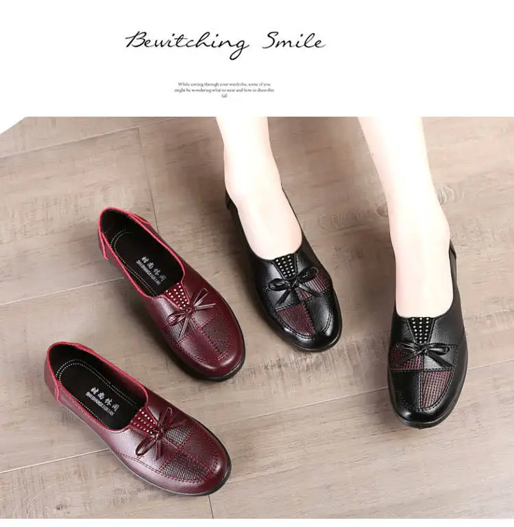 2024 Cheap Shoes Women Leather Flats Female Flats Spring Shoes Classic Women's Loafers Casual Leather Shoes 2024 Cheap Shoes Women Leather Flats Female Flats Spring Shoes Classic Women's Loafers Casual Leather Shoes