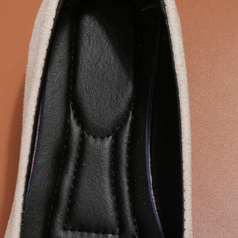 Shiny Crystal Shallow Loafers for Women Lightweight Non-Slip Ballet Flats Woman Black Flock Soft Sole Walking Shoes Female 2024 Shiny Crystal Shallow Loafers for Women Lightweight Non-Slip Ballet Flats Woman Black Flock Soft Sole Walking Shoes Female 2024