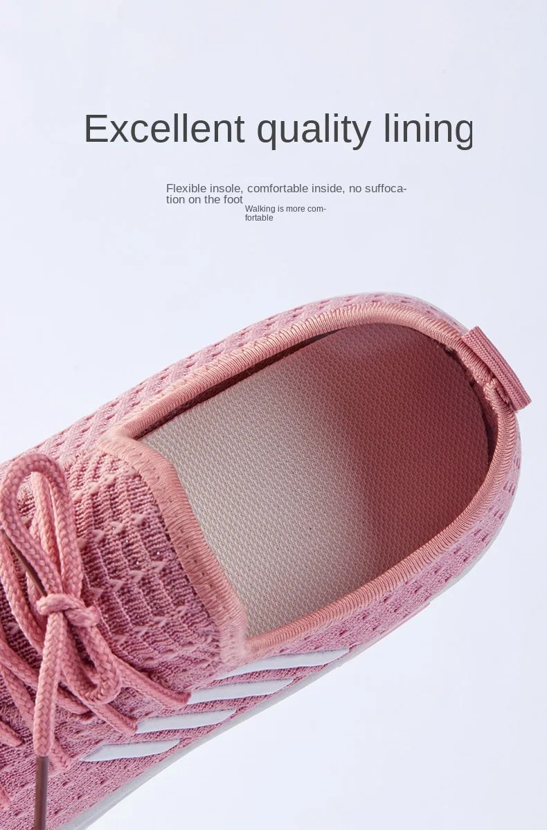 Women Running Shoes Breathable Casual Shoes Outdoor Lightweight Sports Comfortable Fashion Walking Sports Shoes  Mainland China