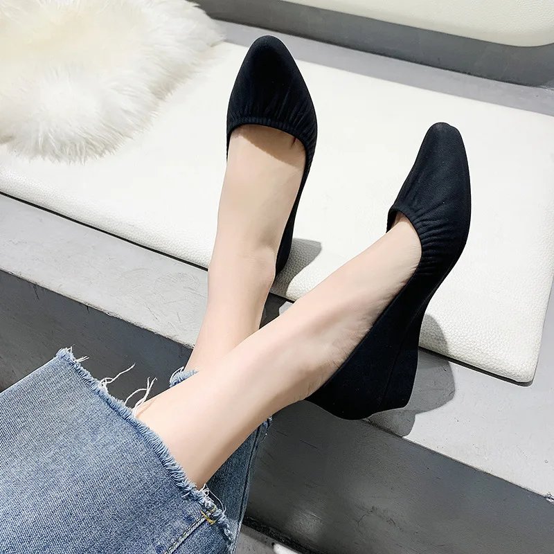 2022 Stretch Ballet Flats Women Mesh Loafers Knitted Moccasin Shallow Flats Casual Single Shoes Driving Sneakers Walk Shoes 2022 Stretch Ballet Flats Women Mesh Loafers Knitted Moccasin Shallow Flats Casual Single Shoes Driving Sneakers Walk Shoes