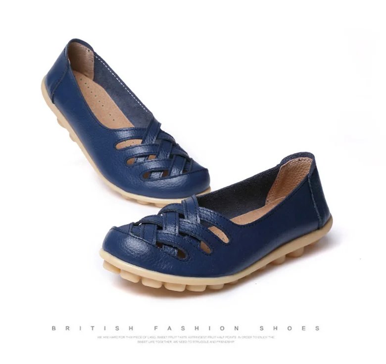 Women Shoes Soft Leather Flat Shoes For Women's Loafers Comfortable Moccasins Women Casual Flats Free Shipping Footwear Female