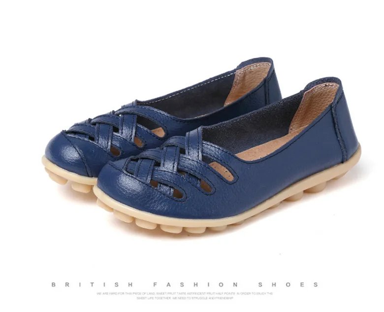 Women Shoes Soft Leather Flat Shoes For Women's Loafers Comfortable Moccasins Women Casual Flats Free Shipping Footwear Female