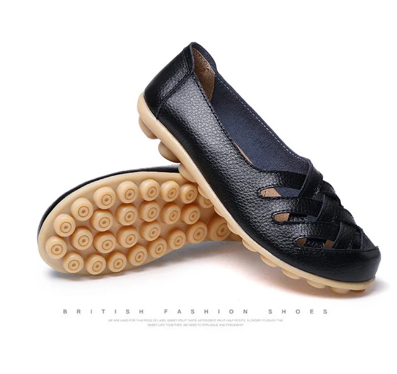 Women Shoes Soft Leather Flat Shoes For Women's Loafers Comfortable Moccasins Women Casual Flats Free Shipping Footwear Female