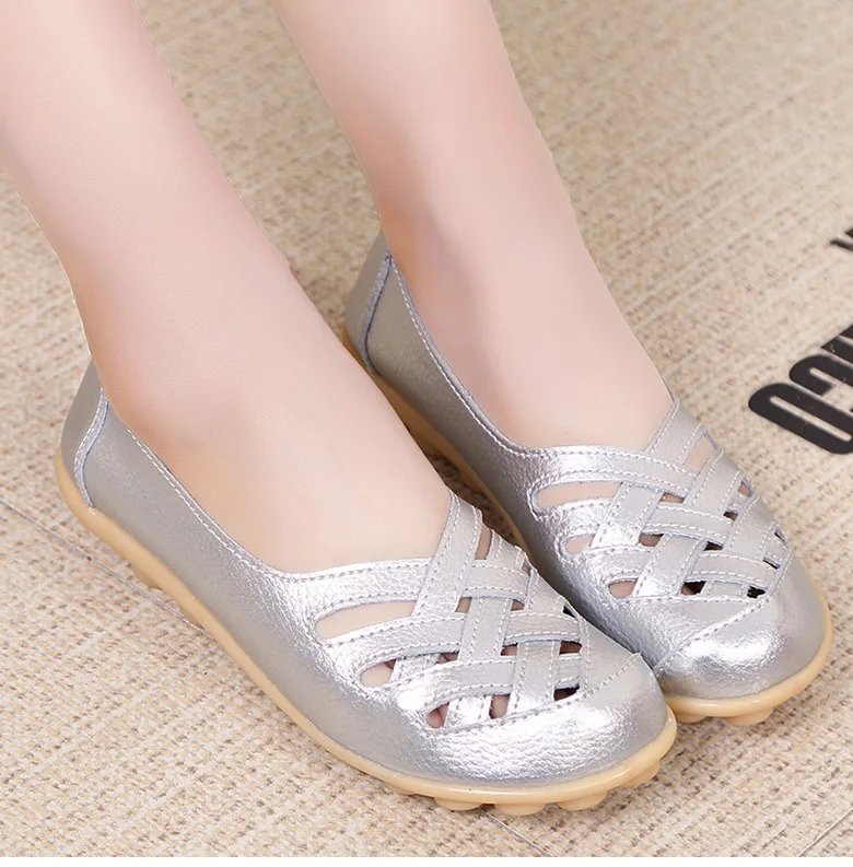 Women Shoes Soft Leather Flat Shoes For Women's Loafers Comfortable Moccasins Women Casual Flats Free Shipping Footwear Female