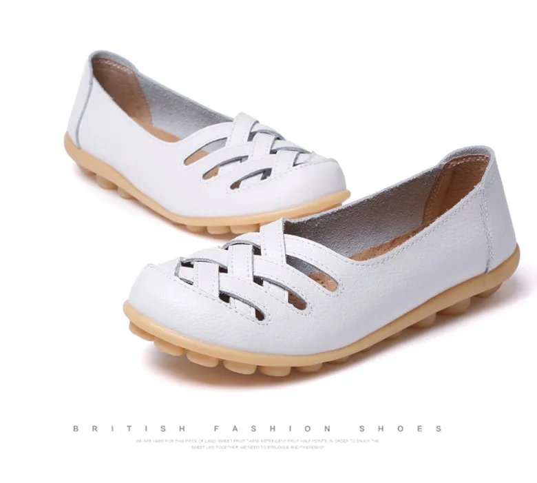 Women Shoes Soft Leather Flat Shoes For Women's Loafers Comfortable Moccasins Women Casual Flats Free Shipping Footwear Female