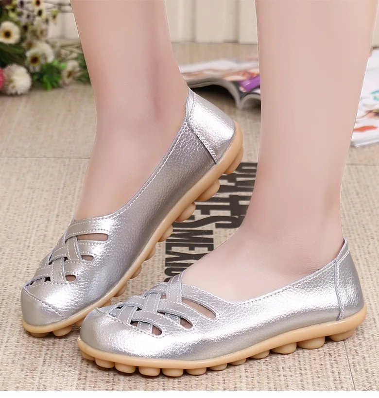 Women Shoes Soft Leather Flat Shoes For Women's Loafers Comfortable Moccasins Women Casual Flats Free Shipping Footwear Female