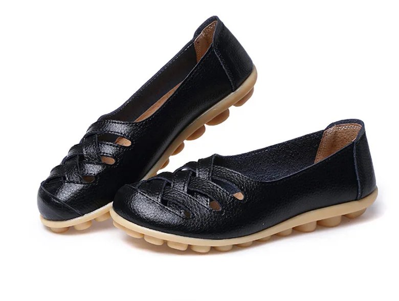 Women Shoes Soft Leather Flat Shoes For Women's Loafers Comfortable Moccasins Women Casual Flats Free Shipping Footwear Female