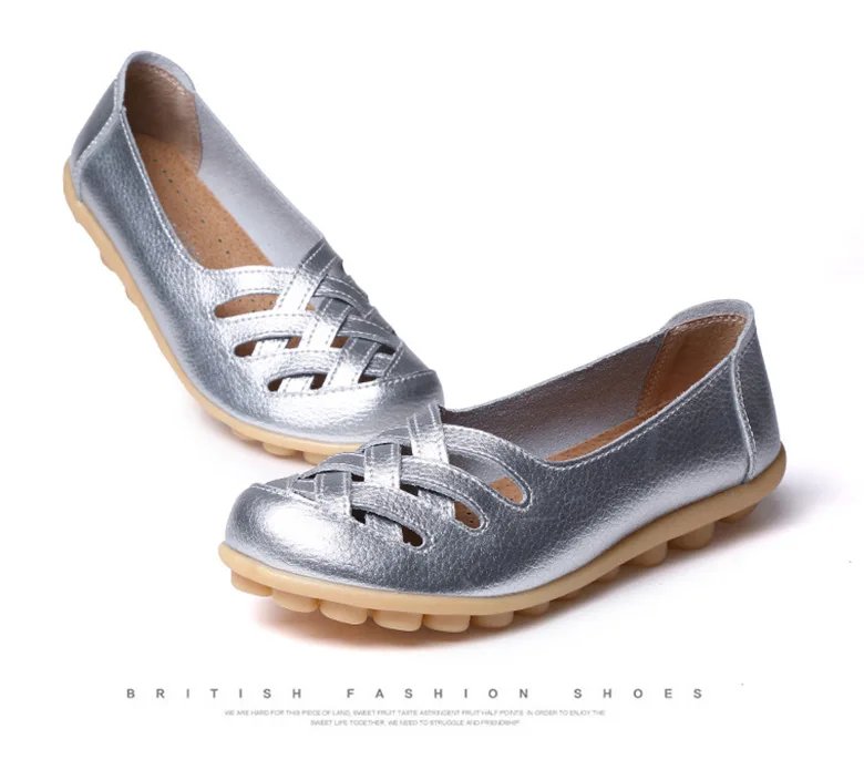 Women Shoes Soft Leather Flat Shoes For Women's Loafers Comfortable Moccasins Women Casual Flats Free Shipping Footwear Female