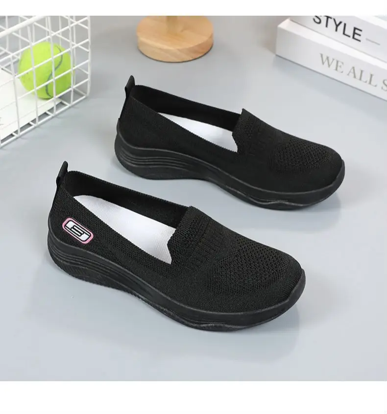 Spring Women's Loafers Comfortable Female Sip On Shoes Ballet Flats Socks Sneakers Tennis Zapatilas Mujer Women Casual Shoes Spring Women's Loafers Comfortable Female Sip On Shoes Ballet Flats Socks Sneakers Tennis Zapatilas Mujer Women Casual Shoes