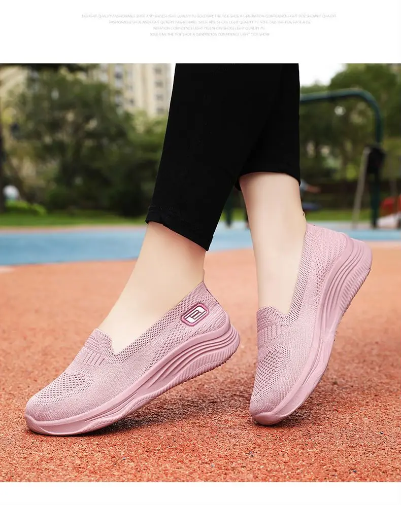 Spring Women's Loafers Comfortable Female Sip On Shoes Ballet Flats Socks Sneakers Tennis Zapatilas Mujer Women Casual Shoes Spring Women's Loafers Comfortable Female Sip On Shoes Ballet Flats Socks Sneakers Tennis Zapatilas Mujer Women Casual Shoes