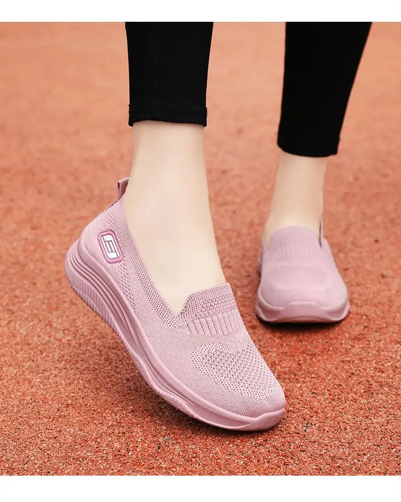 Spring Women's Loafers Comfortable Female Sip On Shoes Ballet Flats Socks Sneakers Tennis Zapatilas Mujer Women Casual Shoes Spring Women's Loafers Comfortable Female Sip On Shoes Ballet Flats Socks Sneakers Tennis Zapatilas Mujer Women Casual Shoes